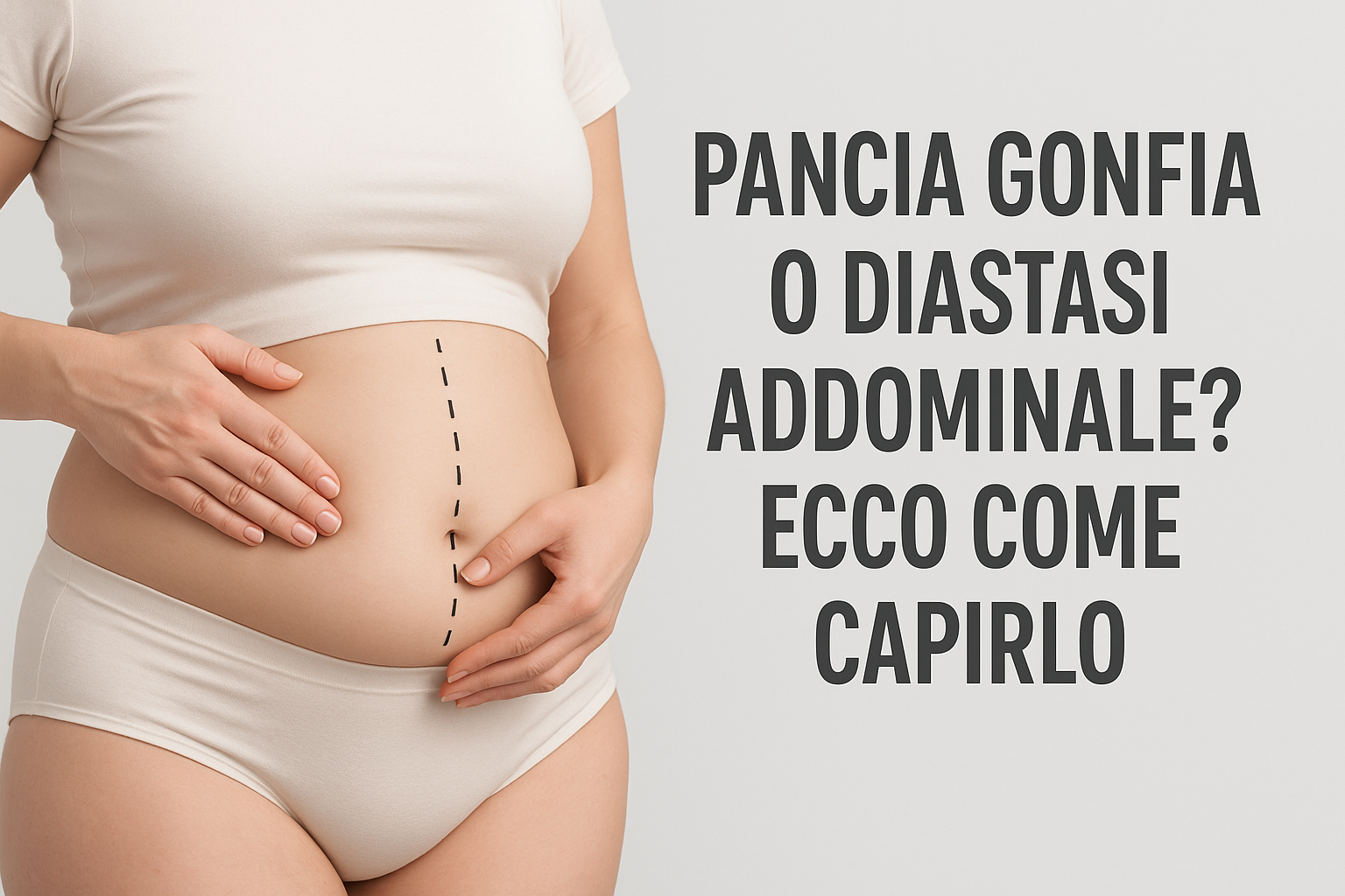 Pancia Gonfia o Diastasi Addominale